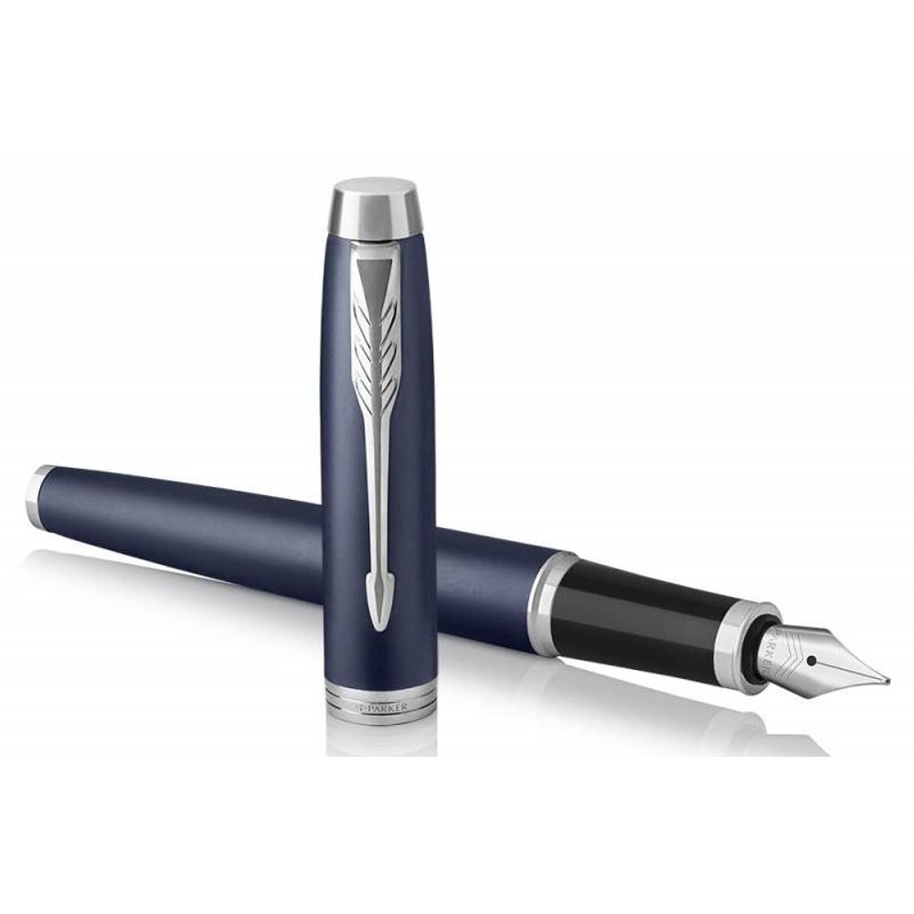 Перьевая ручка Parker IM Core F321 Matte Blue CT перо F (1931647)