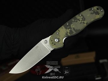 Складной нож Steelclaw Крыса камуфляж c клинком из стали AUS-8, рукоять G10