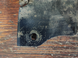 Накладка крыла переднего правого Infiniti QX80 17-24 Б/У Оригинал 638105ZA2C