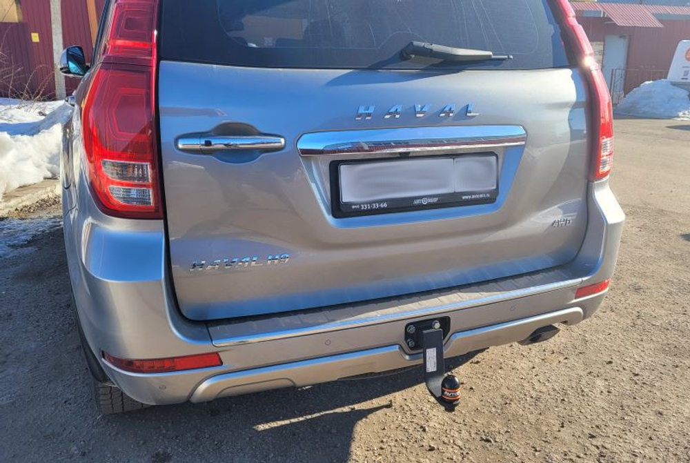 Фаркоп для Haval H9 2017-, Tank 500 2022- Тип шара: E. Нагрузки: 2500/100 кг, HV 05