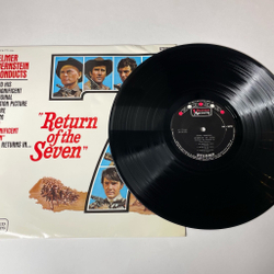 Винтажная виниловая пластинка LP Elmer Bernstein Return Of The Seven Возвращение Великолепной Семерки (Movie Soundtrack) (Japan 1967) (No Obi)