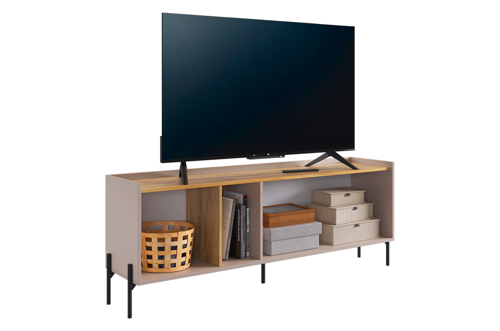 Тумба 2 "Доминика", (кашемир/дуб крафт золотой), Мебельсон г. Ижевск