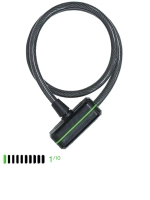 Трос с замком CS 60/8/K