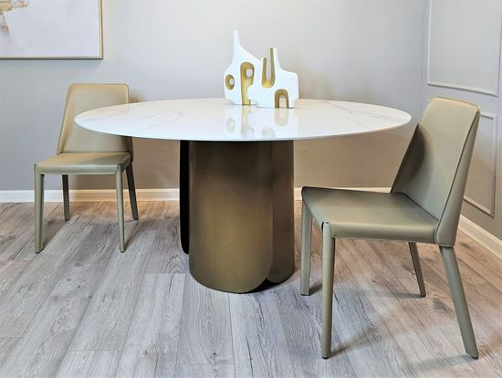 Стул Malin песочная кожа 