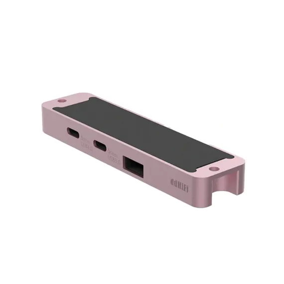 ddHiFi HS650-Hub Pinkish Gray