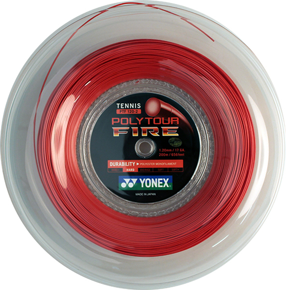 Теннисные струны Yonex Poly Tour Fire (200 m)
