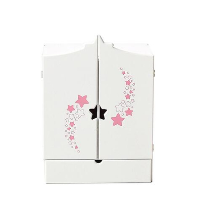 Шкаф с дизайнерским звёздным принтом, бел. (Diamond star)