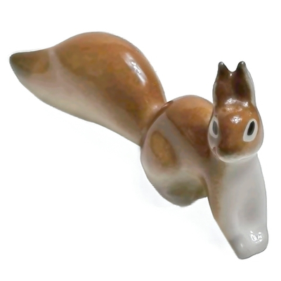 Фарфоровая статуэтка  "Белка" (ЛФЗ)
