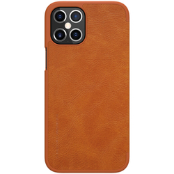 Кожаный чехол-книжка Nillkin Leather Qin для iPhone 12 Pro Max