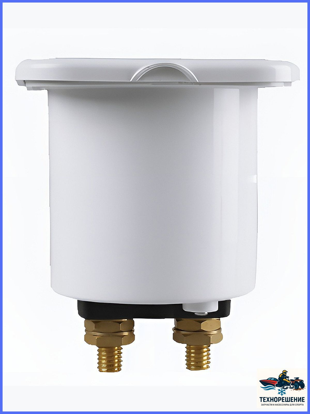 Выключатель массы в коробе в белом корпусе/ выключатель массы 12в/24в