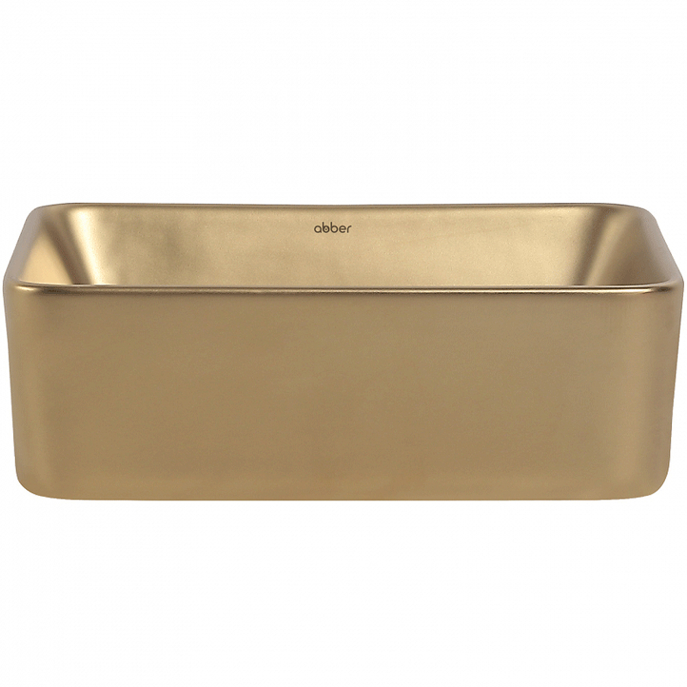 Раковина-чаша Abber Rechteck 40 AC2213MMG Золото матовое