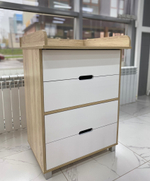 Комод RANT "QUADRO" 64см 4 ящ. (арт.106) (белый)