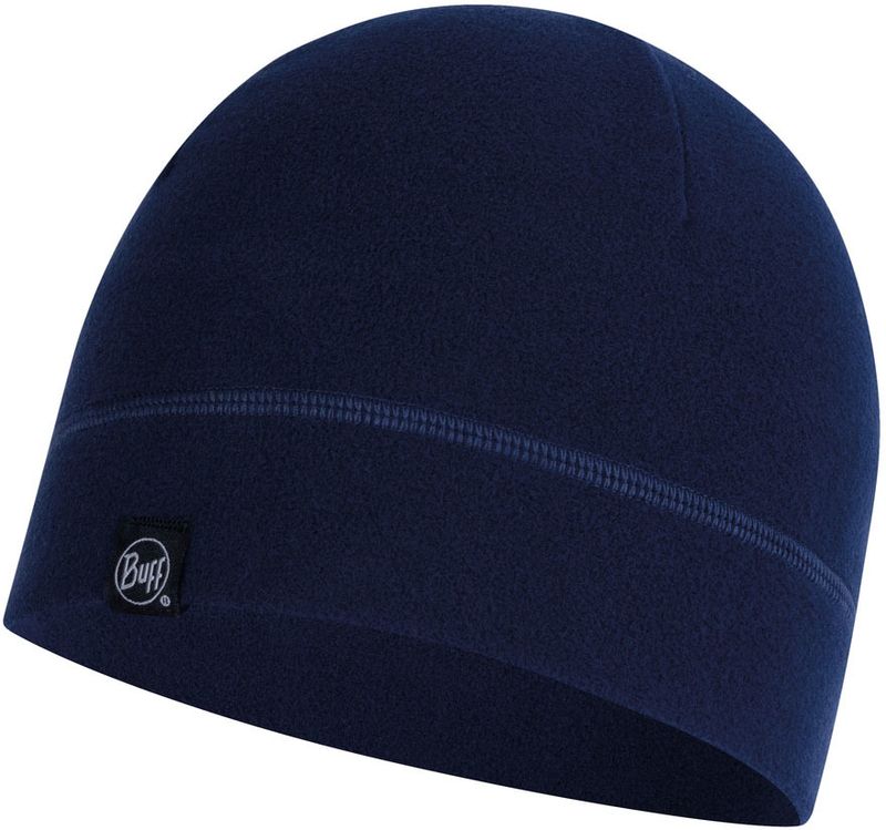 Флисовая шапка Buff Hat Polar Solid Night Blue Фото 1