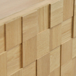 Тумба под телевизор напольная Лоред, дуб, металл, ДСП