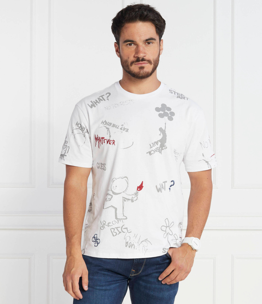 Футболка GUESS - белый(M3BI86 KBDL0)