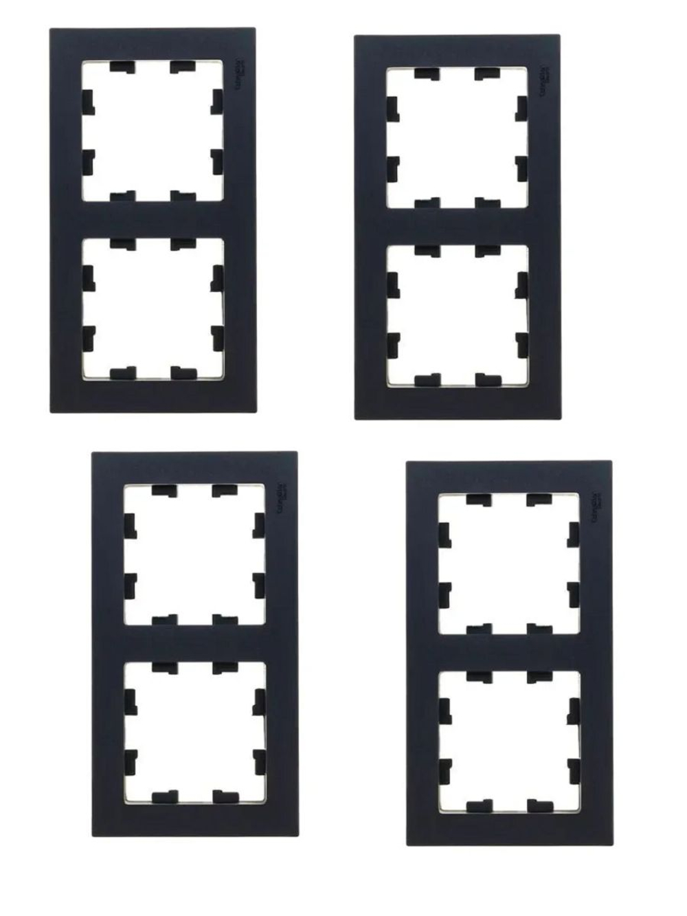 Рамка 2-м AtlasDesign универс. карбон SE ATN001002 4шт