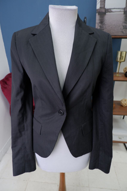 Пиджак Zara черный 40 размер