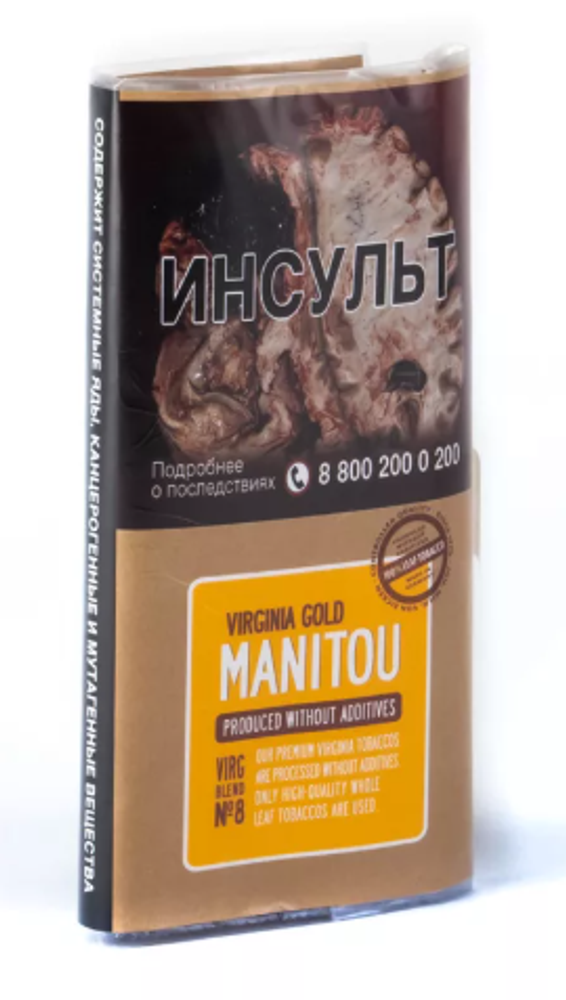Табак Manitou Virginia Gold №8 30гр