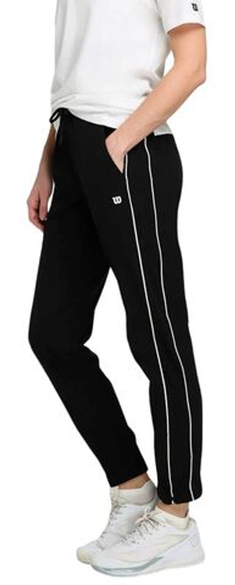 Женские теннисные брюки Wilson Team Warm-Up Pant - черный