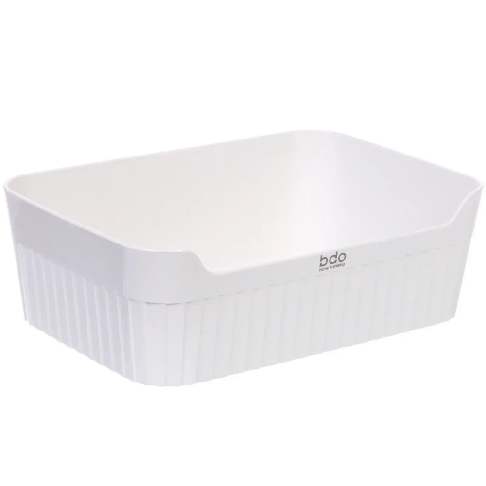 Корзина - органайзер «БИСКОТТИ», цвет белый, 26.5*18.5*8.7cм