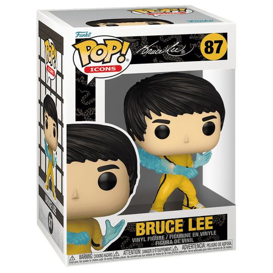 Фигурка Funko POP! Icons Bruce Lee Bruce Lee (87) 81066 / Фигурка Фанко ПОП! в виде мастера боевых искусств, Брюс Ли