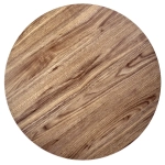 Набор кофейных столиков Bradex Home ов Tango орех и серый мрамор с чёрными ножками, 2шт