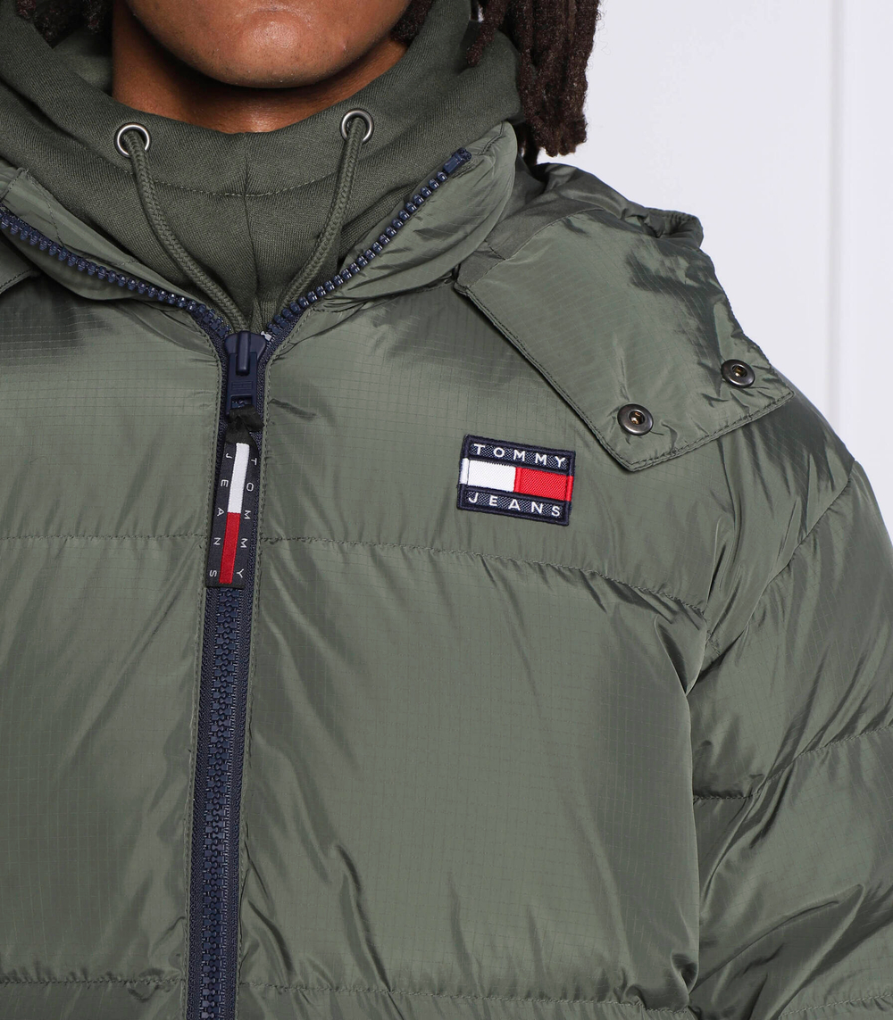 пуховая куртка alaska Tommy Jeans - хаки(DM0DM15445)