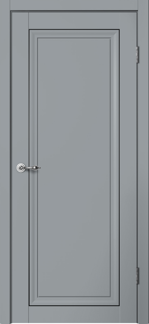 Межкомнатная дверь Mone М02 ПГ Серый эмалит