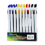 Ручка шариковая, автоматическая, Basir, синие чернила, 4 цвета корпуса, 60 шт