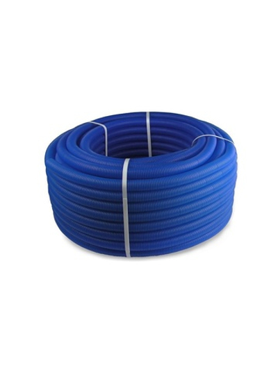 Труба гофрированная ПНД d25мм внутр. d21мм син. (уп.50м) RTP 35404