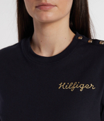 Футболка GOLD BUTTON C-NK SS Tommy Hilfiger - темно-синий(WW0WW41211)