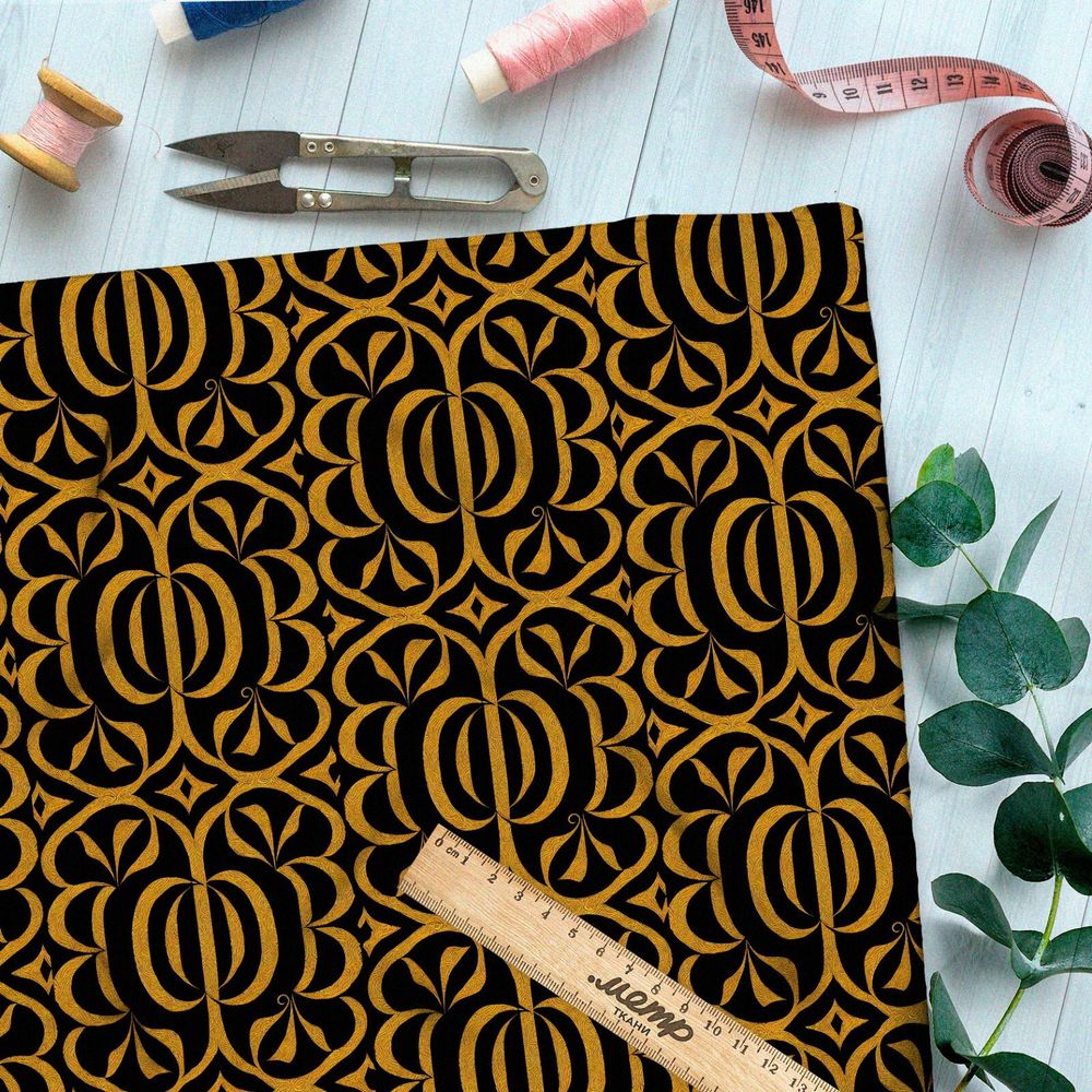 Ткань флис итальянский королевский двор