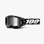 Очки 100% Racecraft 2 Goggle Black / Mirror Silver Lens (50121-252-01)