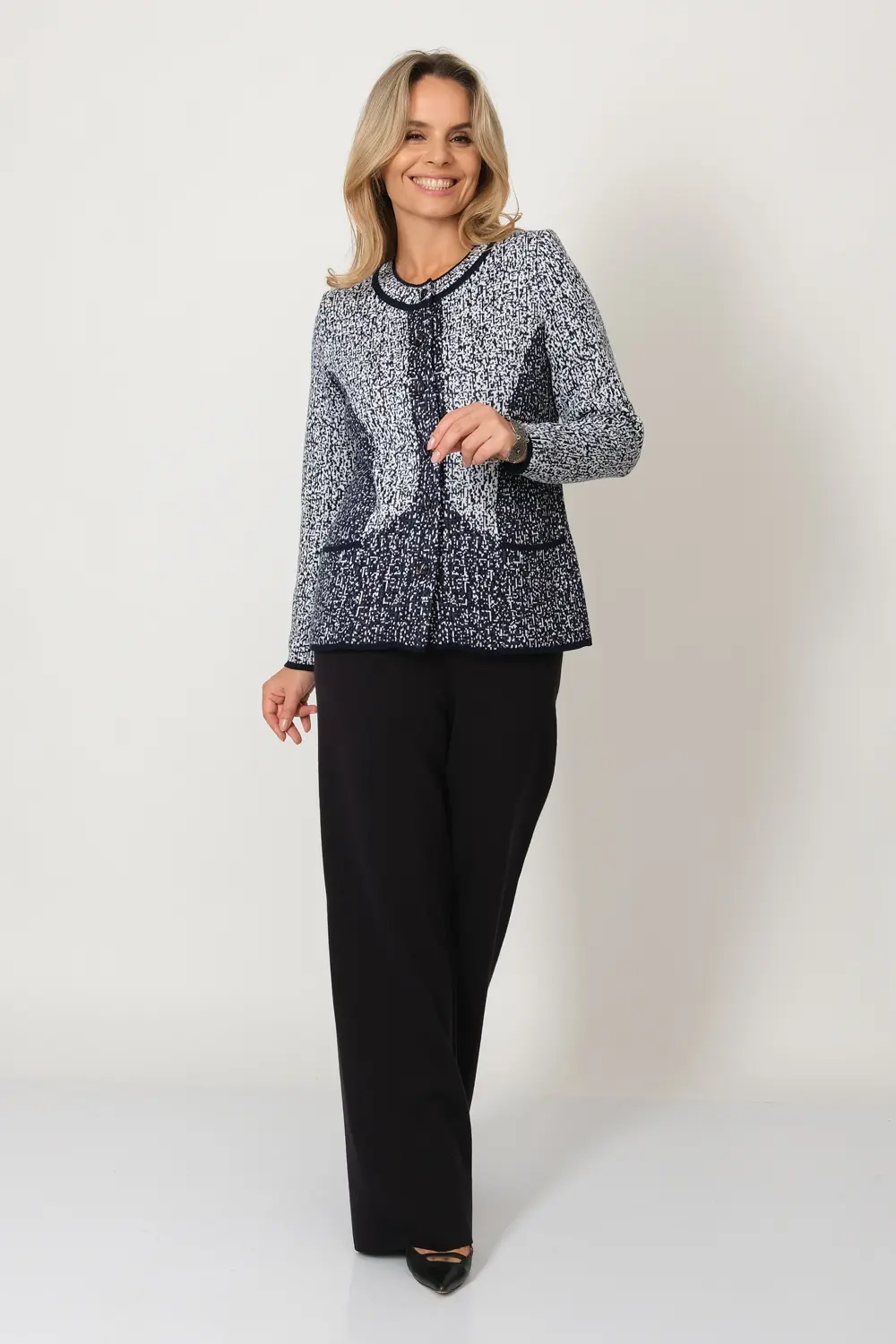 Жакет М 3085/синий