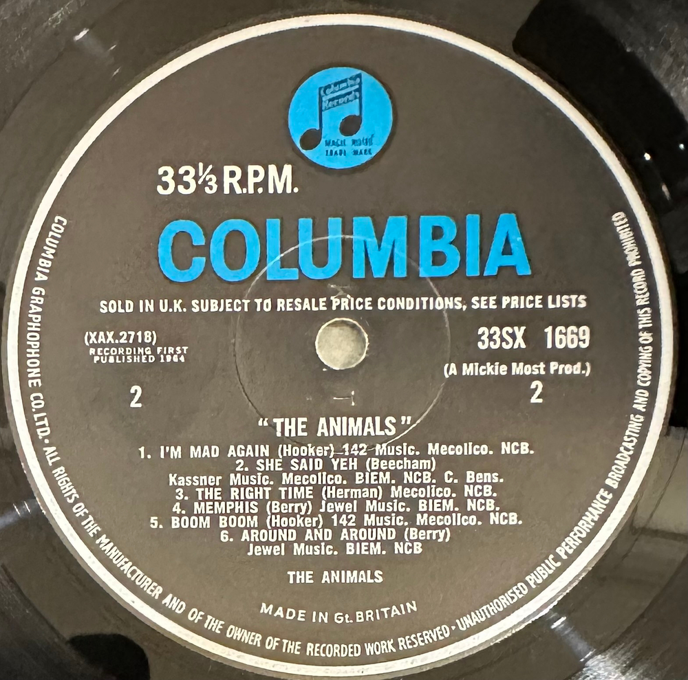 The Animals - The Animals (Англия 1964г.)