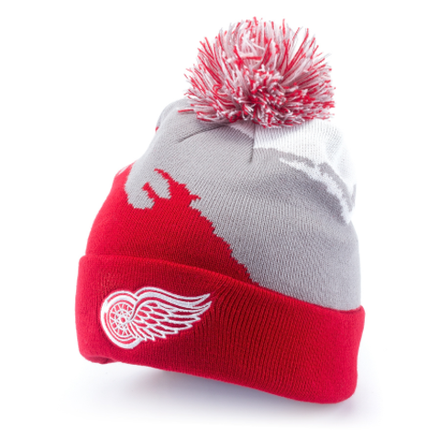 Шапка M&N DET красный/белый/серый