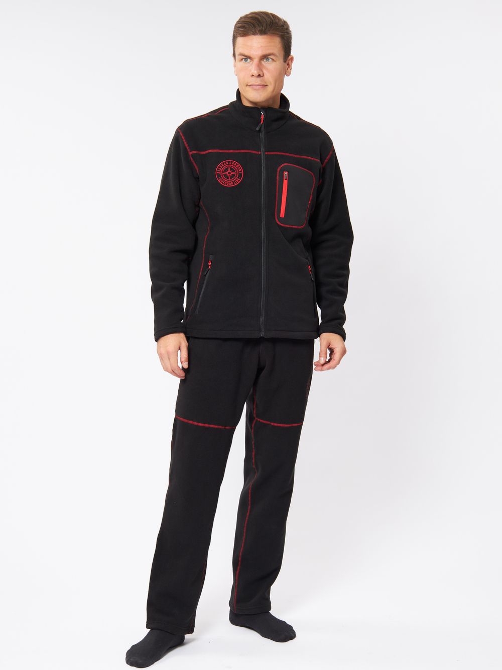 Флисовый комплект Royal Fish черн. р-р   M