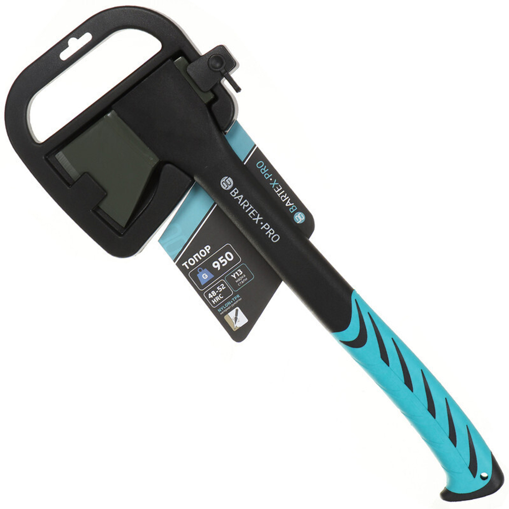 Топор 0.95 кг, Bartex, универс, рук фиберглассовая, обрезин, 470 мм, шт