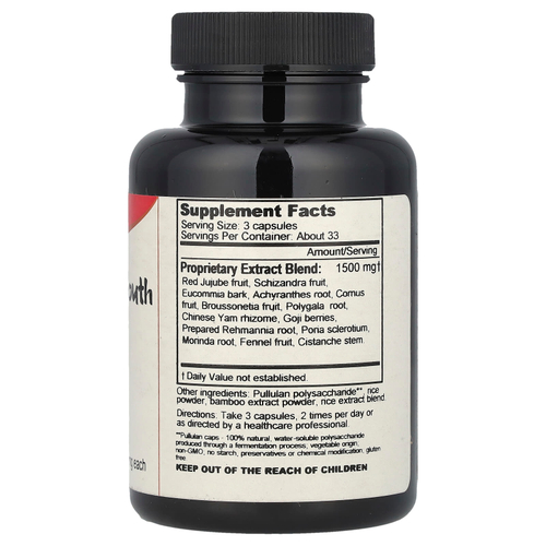 Dragon Herbs, сила молодости, 500 мг, 100 вегетарианских капсул