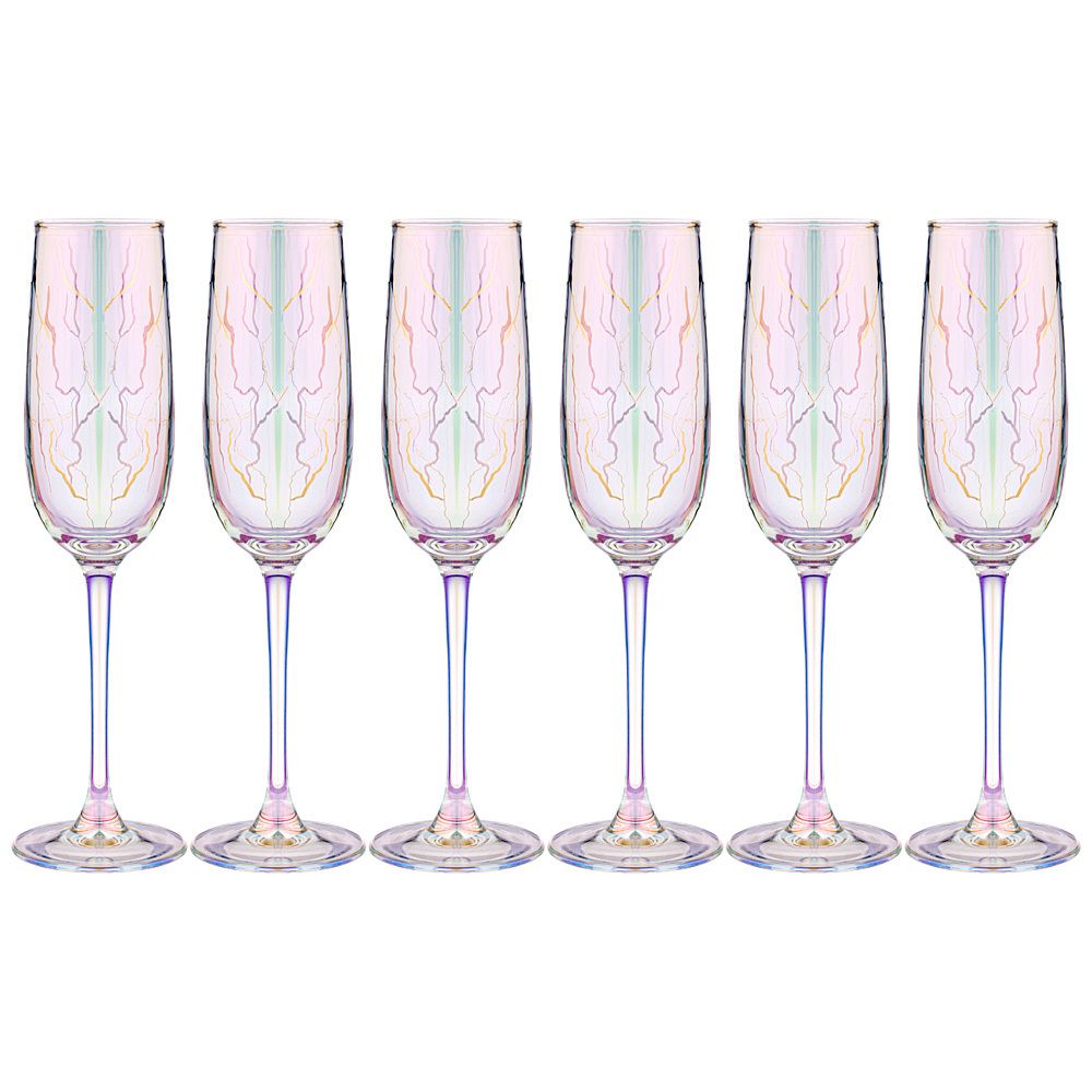 НАБОР ИЗ 6-ТИ БОКАЛОВ "REVOLUTION", ЛИЛОВАЯ ДЫМКА, 175 МЛ