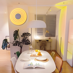 Wall design lamp Concentric by Marset