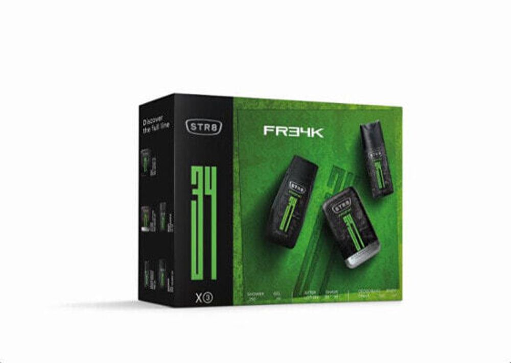 FR34K - aftershave 50 ml + deodorant spray 150 ml + shower gel 250 ml