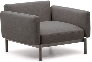 Садовое модульное кресло Sorells из алюминия с серой отделкой La Forma Испания 