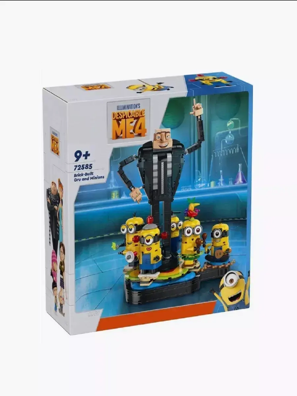 Конструктор Грю и миньоны 839 деталей