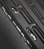 Дверь входная Лабиринт Нью-Йорк 25 Бетон светлый металлическая