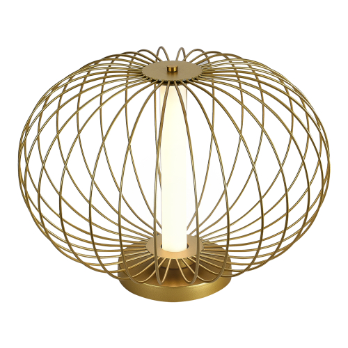 *SL6124.204.01 Прикроватная лампа ST-Luce Золотистый/Золотистый LED 1*10W 3000K SLICE