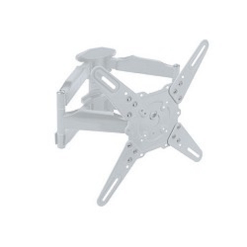 Крепление Kromax ATLANTIS-45 white, Кр. стал. наст. для TV 22"-65", max 45 кг, 5 ст св., нак. +5°-15°, пов. 160°, от ст. 55-470 мм, max VESA 400x400 мм