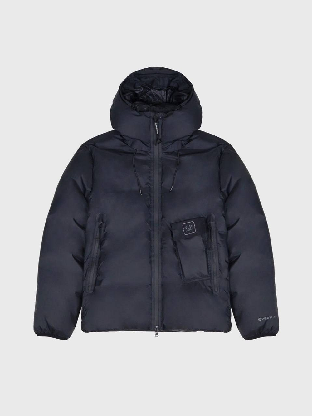 Пуховик C.P. Company Baffled Down Jacket Pertex Black