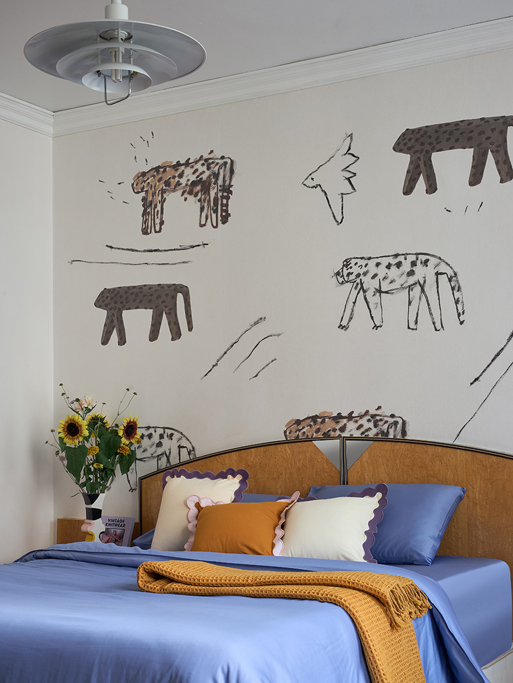 Комплект постельного белья из премиального сатина сиреневого цвета из коллекции essential, 150х200 см