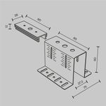 Комплектующие для накладной трековой системы Technical TRA034HCB